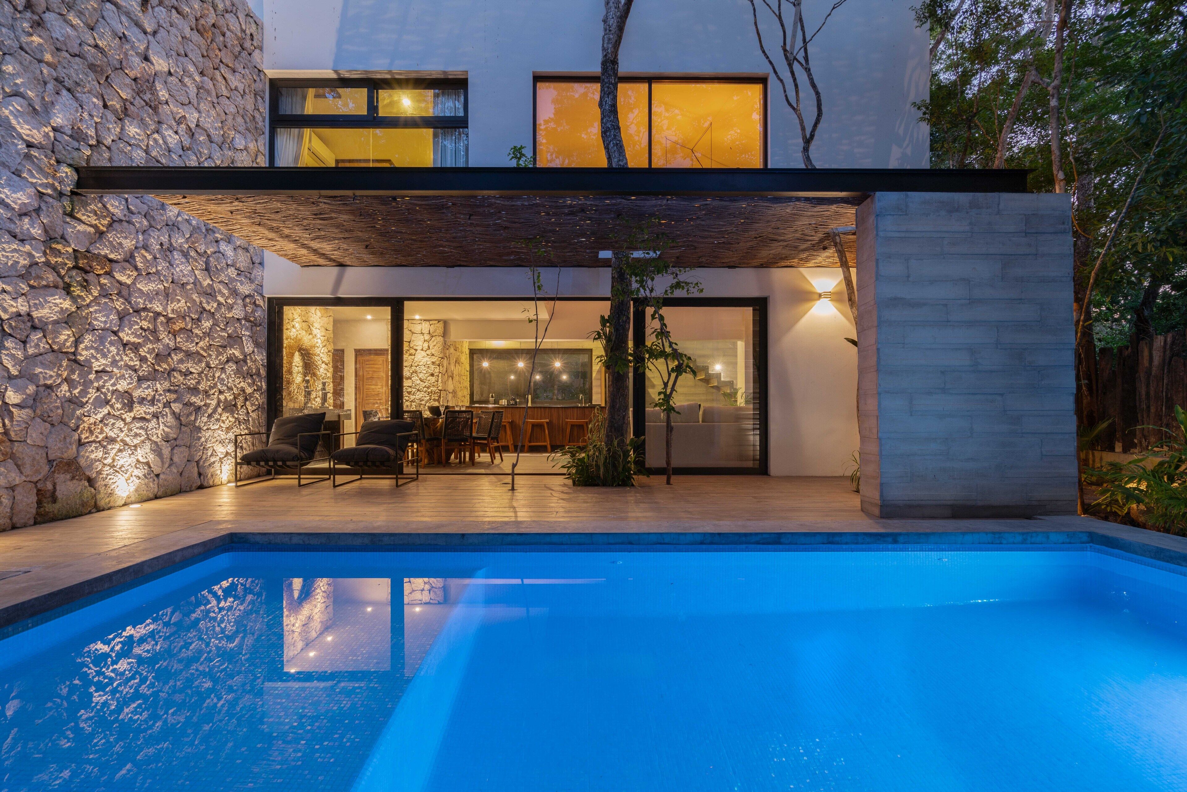 Voorkant van accommodatie