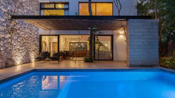 Voorkant van accommodatie