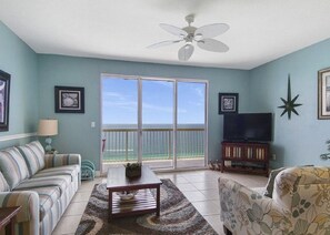 TV, DVD player, books