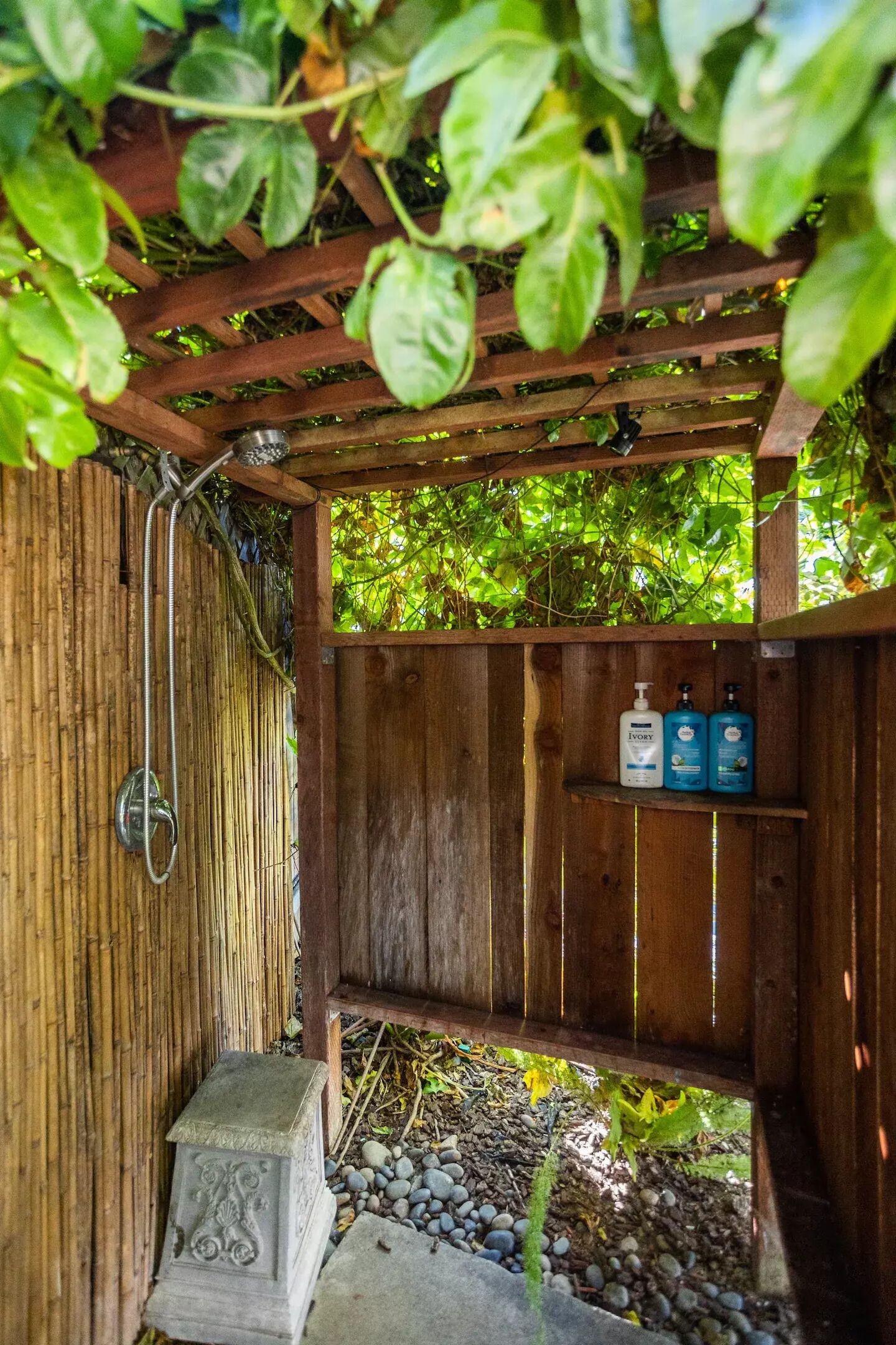 outdoor shower