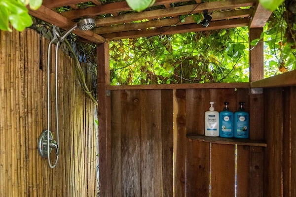 outdoor shower