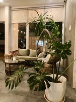 Zona de estar del vestíbulo