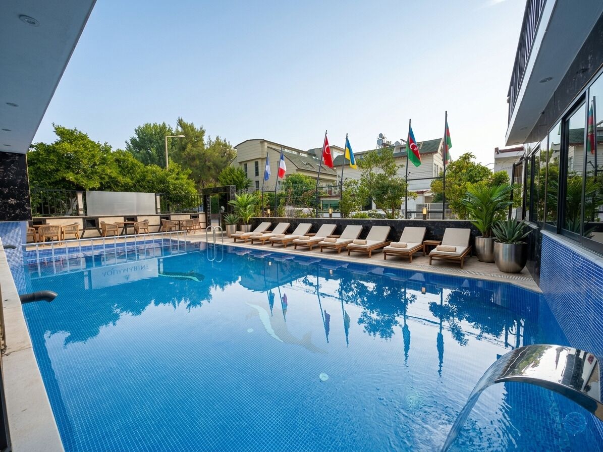 Seasonal outdoor pool