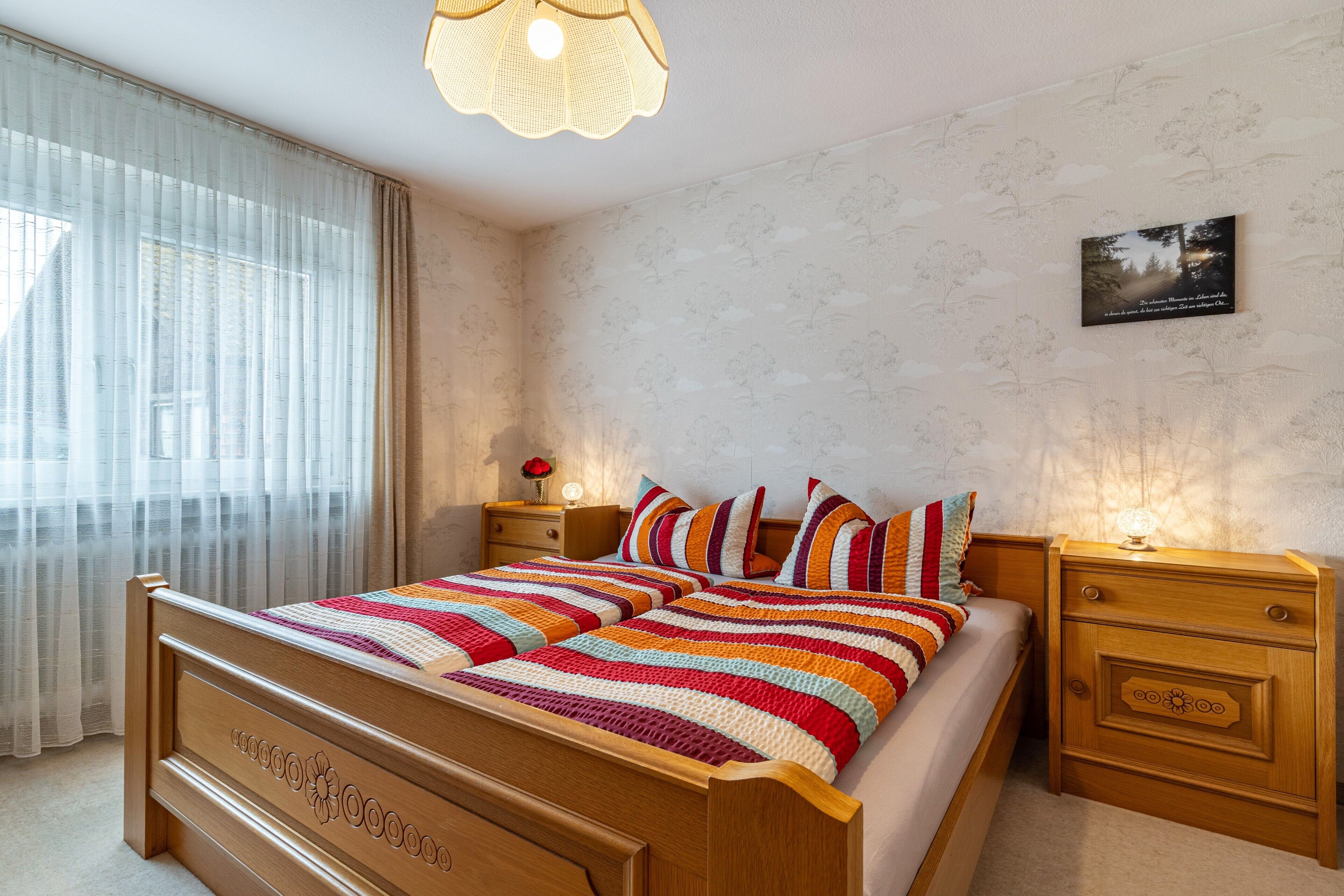 2 bedrooms, iron/ironing board, free WiFi, bed sheets