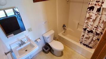 Shower, towels