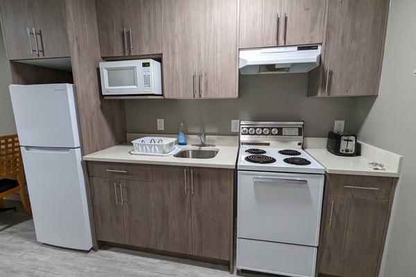 Laptop workspace, blackout drapes, iron/ironing board, WiFi (free)