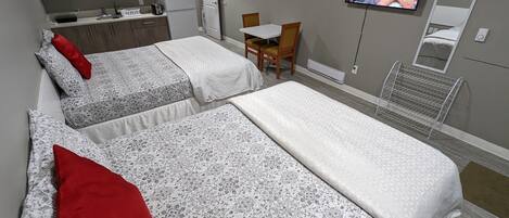 Standard Double Room | Laptop workspace, blackout curtains, iron/ironing board, free WiFi