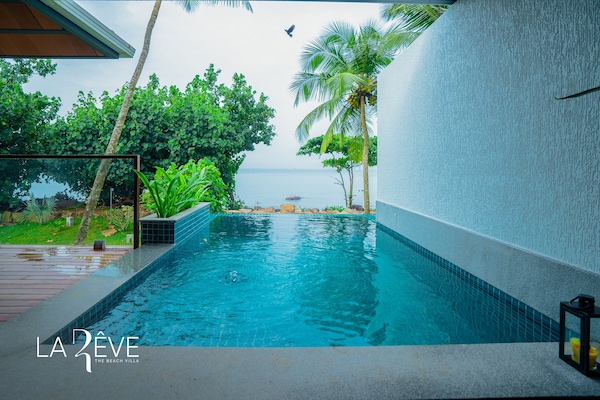 Villa Premium, alberca privada, vista al mar | Alberca privada