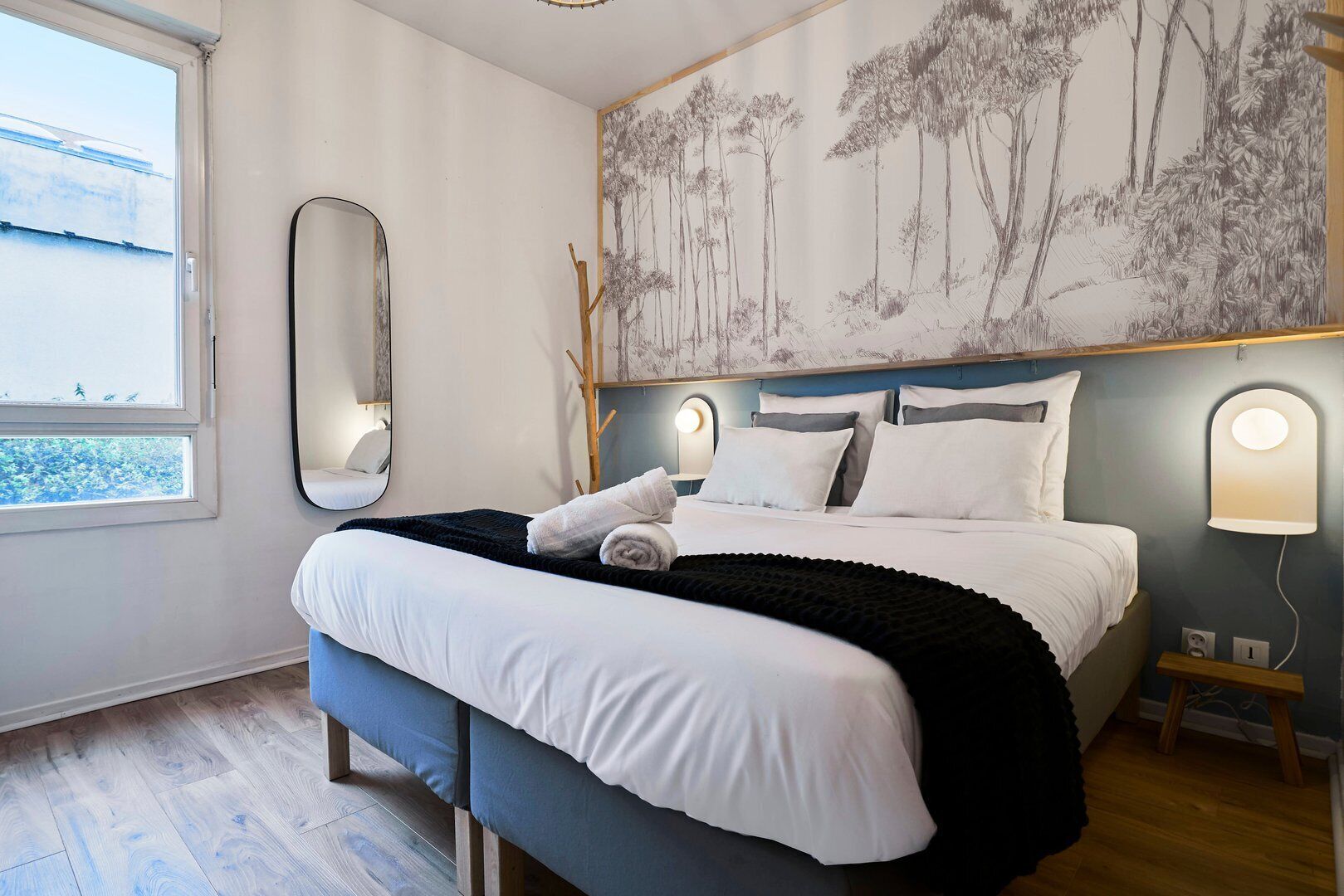 1 bedroom, iron/ironing board, Internet, bed sheets