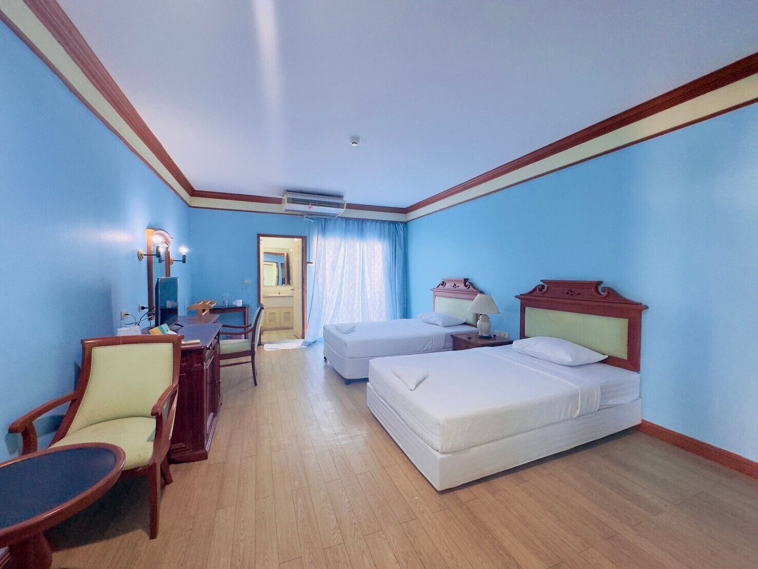 ห้องซูพีเรีย, 1 ห้องนอน, วิวสวน | ห้องเก็บเสียง, Wi-Fi ฟรี, ผ้าปูที่นอน