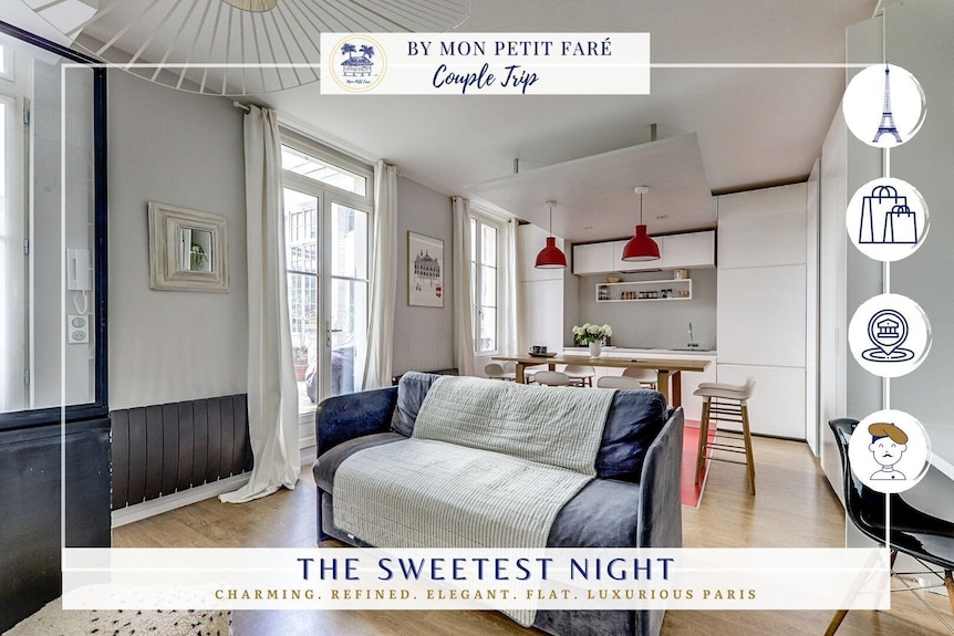 The Sweet Night - Modern&elegant By Mon Petit Faré - Gare Montparnasse - Paris