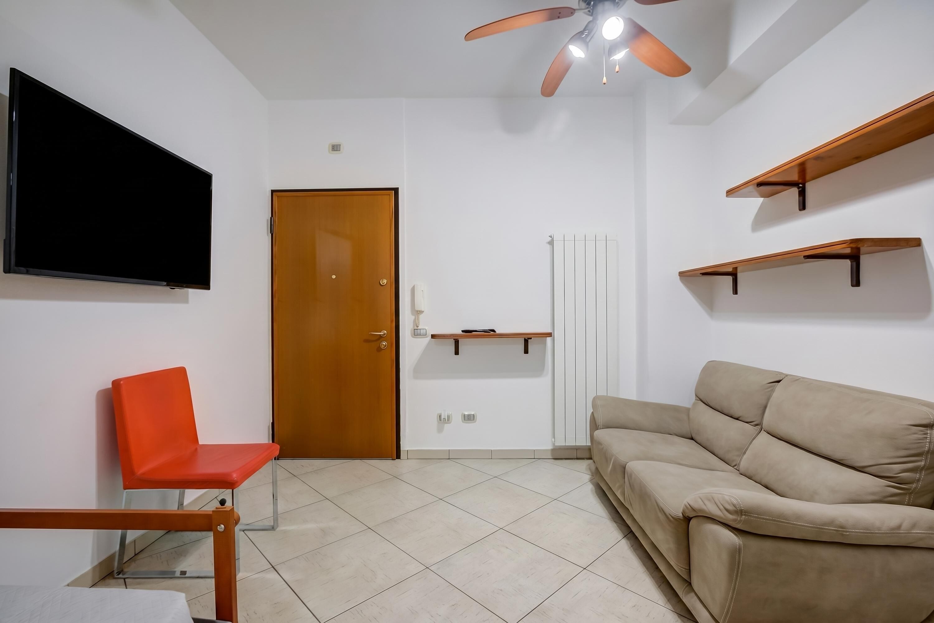 Family Apartment, Multiple Bedrooms (Verbena Apartment 500m from the sea) | Living area