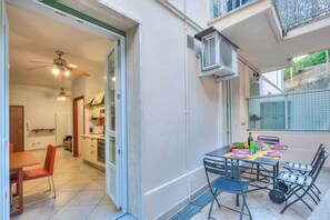 Family Apartment, Multiple Bedrooms (Verbena Apartment 500m from the sea) | Outdoor dining