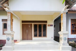 Façade de l’hébergement