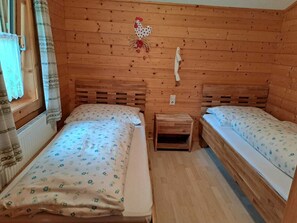 5 chambres, draps fournis