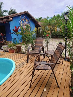 Deluxe Suite, 1 King Bed, Jetted Tub | Living area - Recanto Zen (Imbituba)