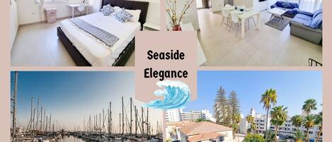 Lägenhet Premium | 2 sovrum, skrivbord, arbetsyta för laptop och gratis wi-fi