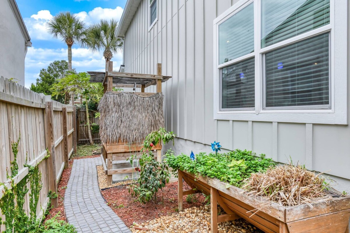 Photo 22 of Brand New Island Life- Garden Hot Tub, Tiki Bar, Gourmet Grill & Kitchen, Walk Downtown, Restaurants