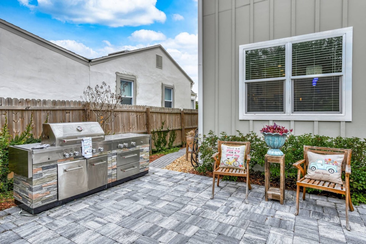 Photo 28 of Brand New Island Life- Garden Hot Tub, Tiki Bar, Gourmet Grill & Kitchen, Walk Downtown, Restaurants