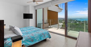 3 bedrooms, iron/ironing board, WiFi, bed sheets - Alamar 306 - Oceanview Condo w Beach Club Access (La Cruz de Huanacaxtle)