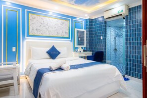 Habitación estándar | Escritorio, insonorización, wifi gratis y ropa de cama 