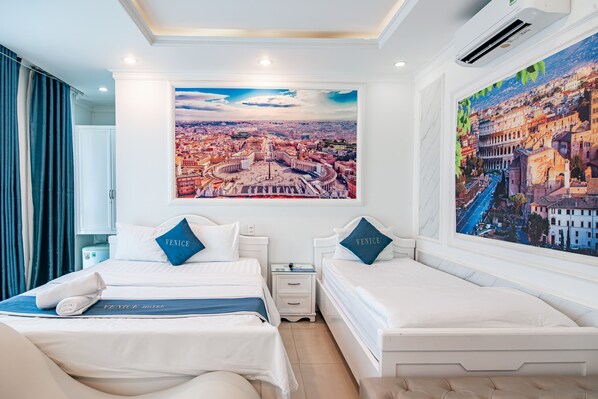 Habitación ejecutiva | Escritorio, insonorización, wifi gratis y ropa de cama