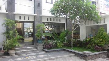 Fassade der Unterkunft