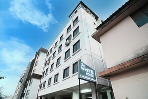 Fassade der Unterkunft