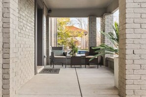 Terrace/patio - Condo In the Heart of 12 South & Belmont, 3 miles to Downtown (Nashville)