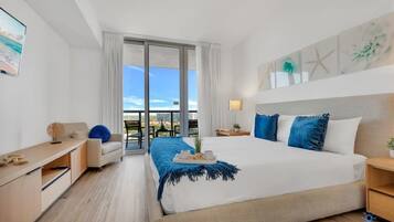 1 slaapkamer, een strijkplank/strijkijzer, reisbedje, wifi