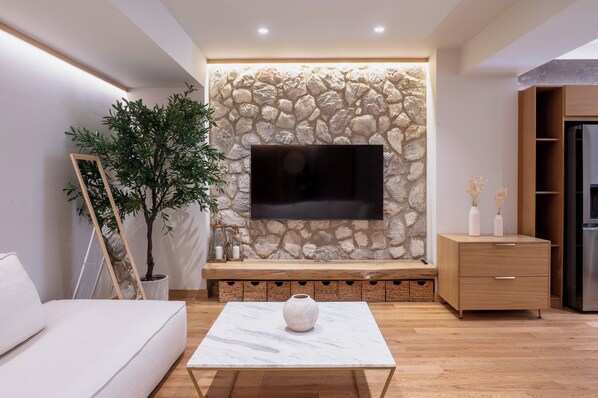 独特公寓 | 起居区 | 智能电视