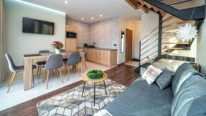Deluxe Chalet, Mountain View | Living area - Przy Termach  (Szaflary)