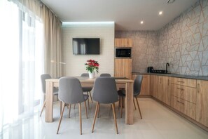 Deluxe Chalet, Mountain View | Living area | Heated floors - Przy Termach  (Szaflary)
