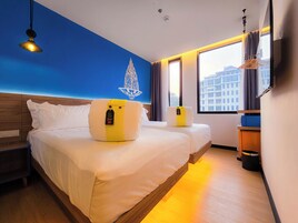 Caja de seguridad en la habitación, wifi gratis y ropa de cama 