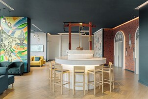 Sala de estar en el lobby