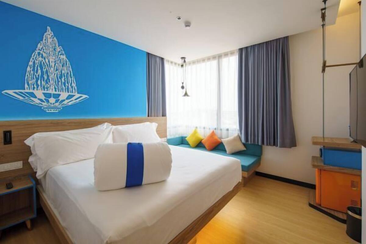 Een kluis op de kamer, gratis wifi, beddengoed