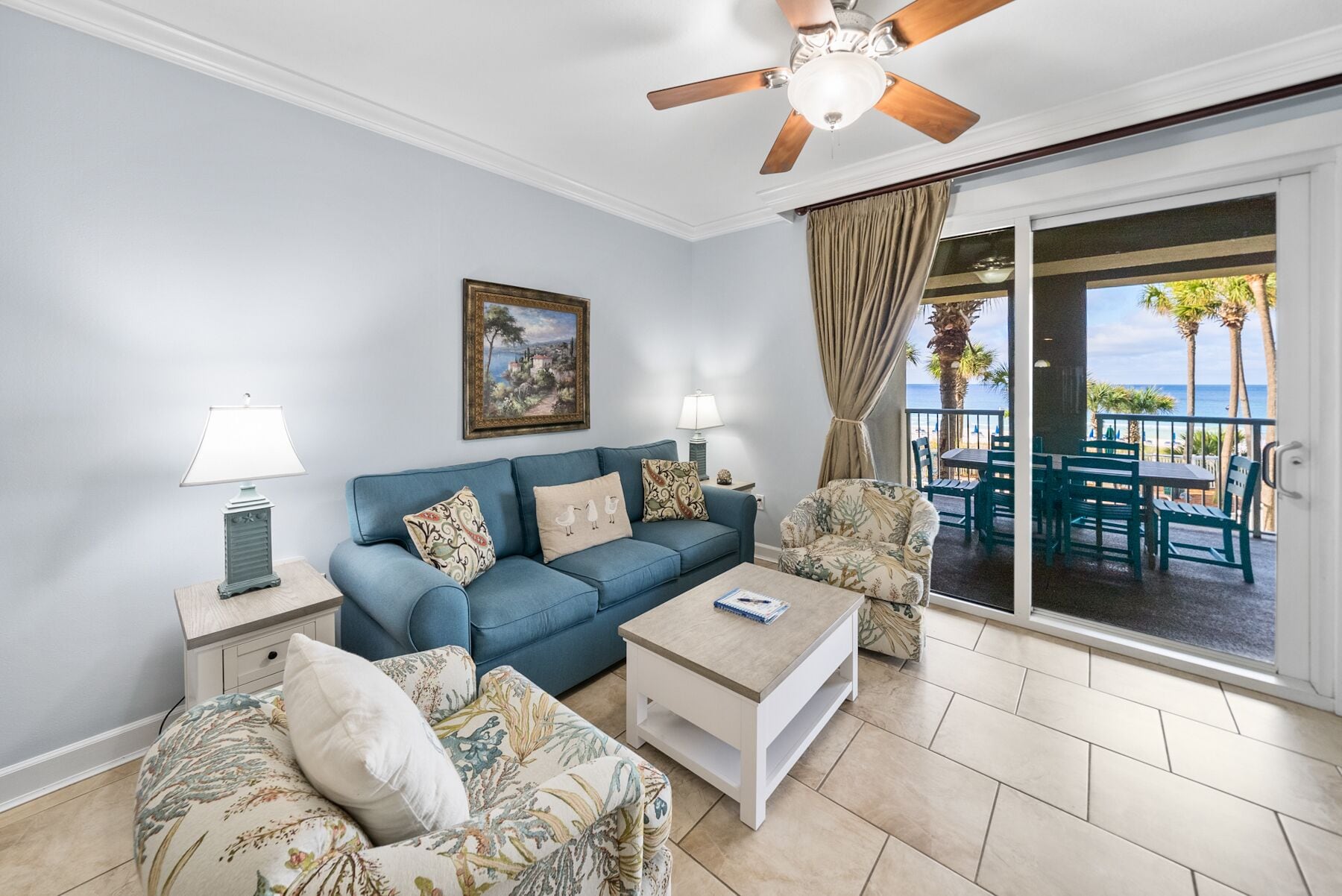 Premium Oceanfront Balcony, New Furnishings