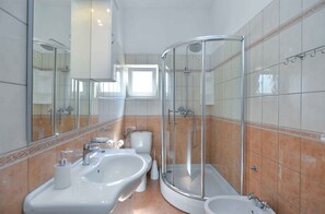 Shower, bidet