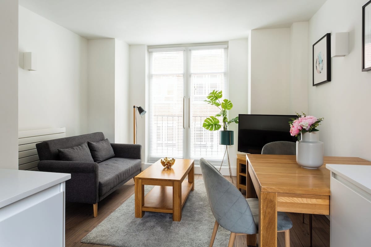 Basic Apartment, 1 Bedroom | Living area