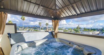Modern Apt with Balcony Hot Tub, ADA Compliant
