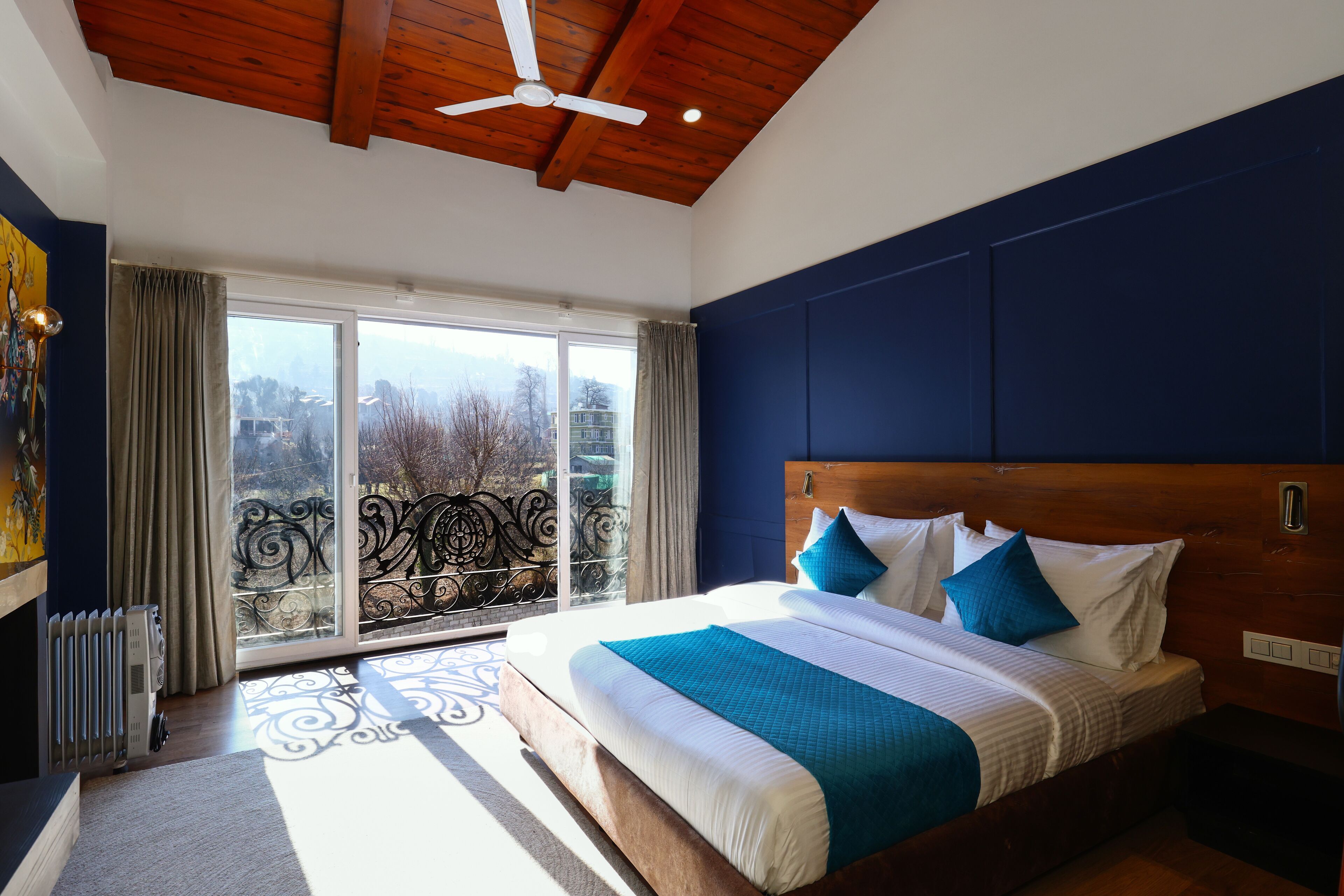 家庭四人房 | 熨斗/熨衣板、免费 WiFi、床单