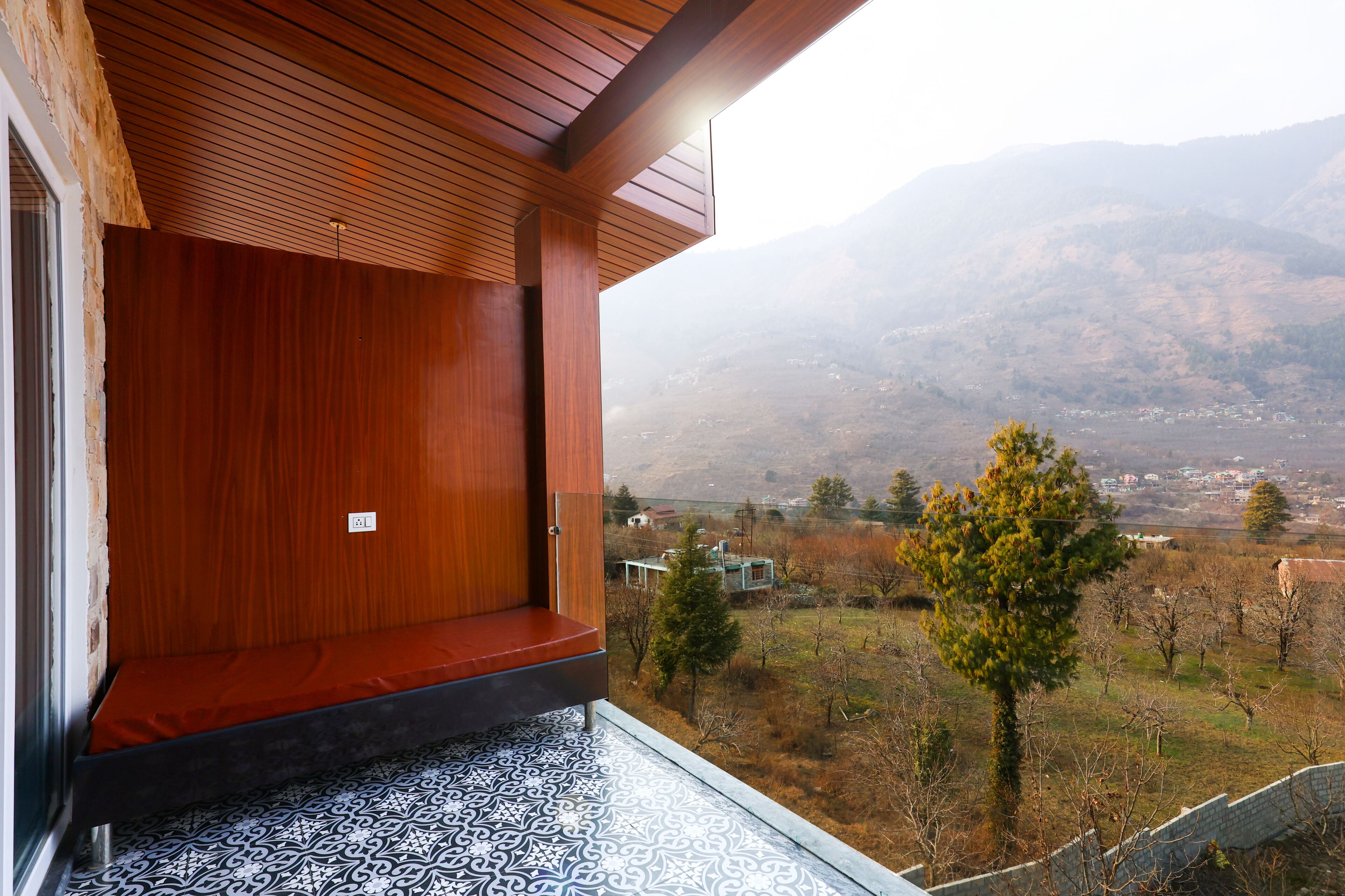 Luxury-Doppelzimmer | Blick vom Balkon
