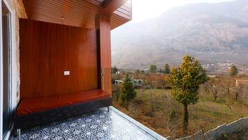 Luxury-Doppelzimmer | Blick vom Balkon