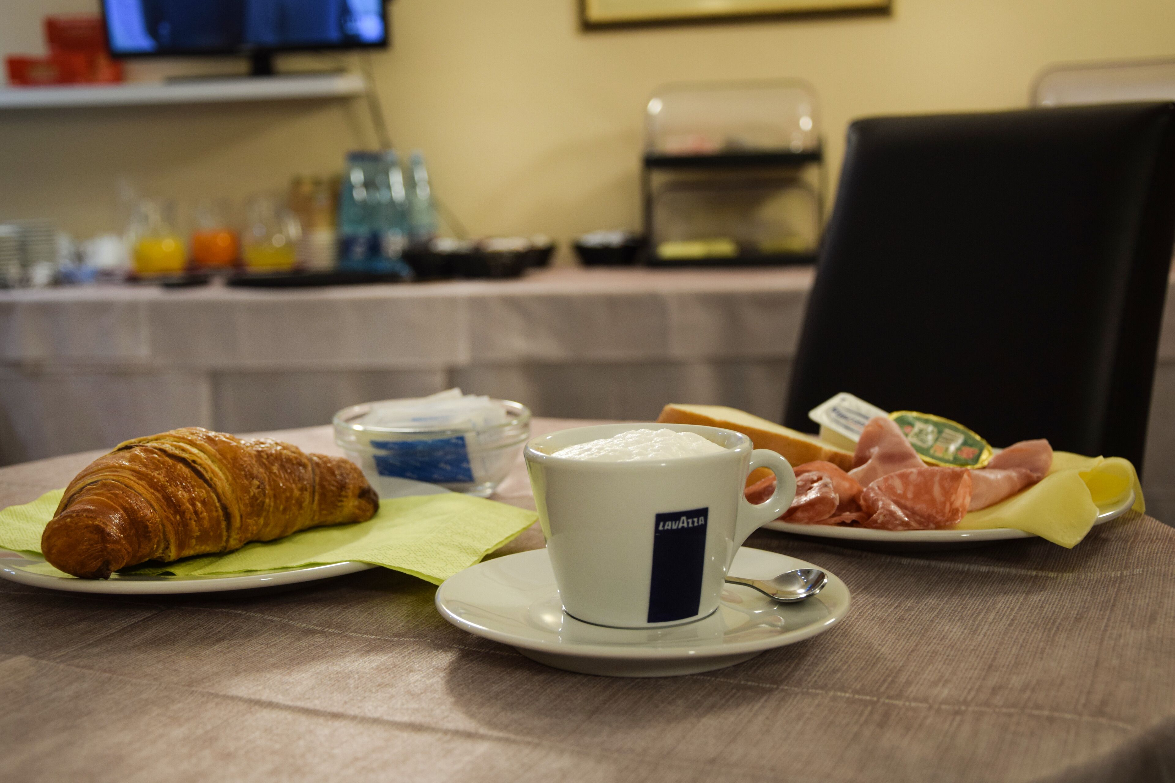 Tägliches inbegriffenes Frühstücksbuffet