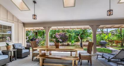 Luxurious 4BR/3.5BA House: AC, Short Walk To Beach