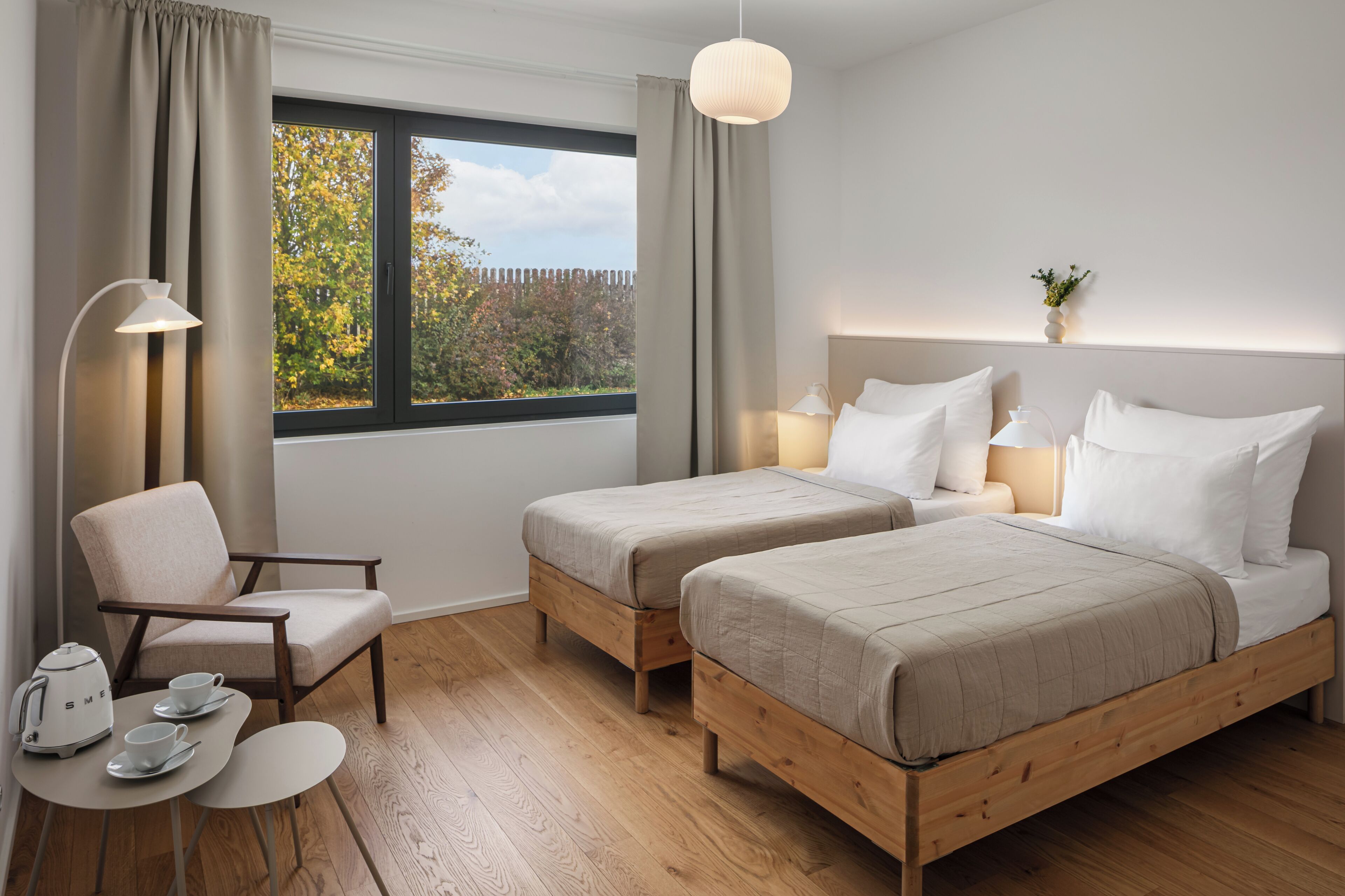 Classic-værelse | Premium-sengetøj, individuelt design, mørklægningsgardiner, lydisolering