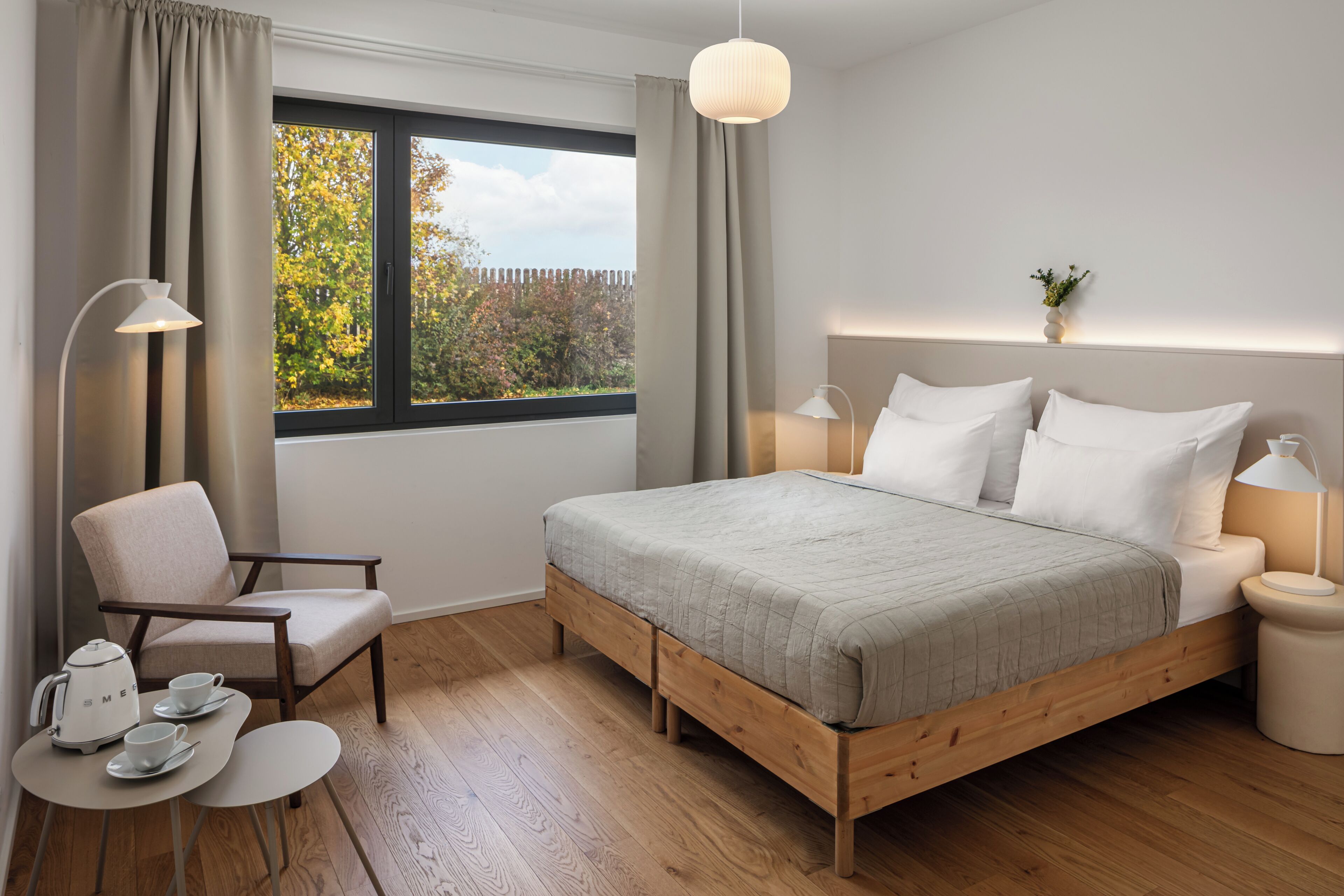 Literie de qualité supérieure, décoration personnalisée