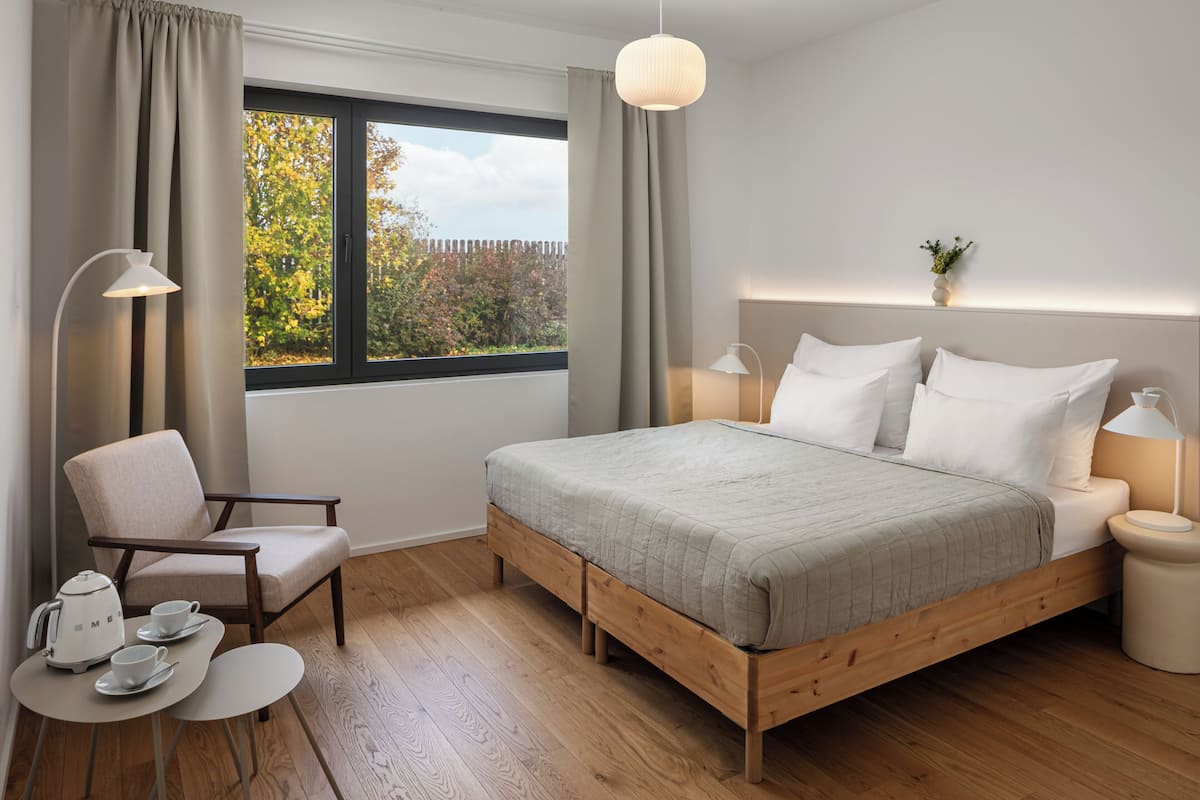 Classic Room | Premium bedding, blackout drapes, soundproofing, WiFi (free)