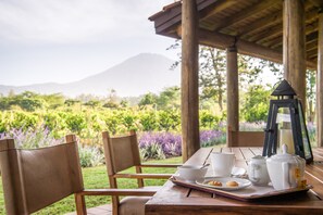 Komplett frokost er inkludert hver dag