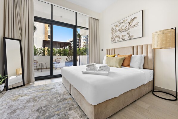 Design Studio | Iron/ironing board, free WiFi - WelHome - Your Dubai Getaway: Cozy Studio at Azizi Rivera 4 (Dubai)